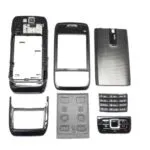 Full Body Housing for Nokia E66 Silver | Durable Mobile Replacement Part | Restore Broken Phone Shell thumbnail 1