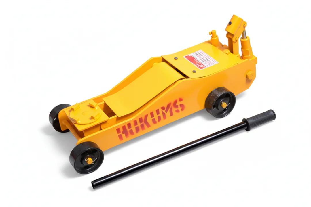 Hukums 3 Ton Trolley Hydraulic Jack HTJ03 – Heavy-Duty Car | Commercial Workshop Floor Jack, Durable, Smooth Lifting, Easy-to-Use. image 6