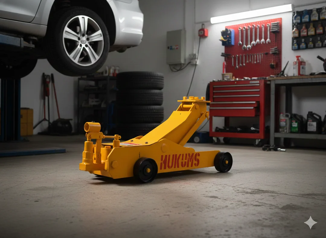 Hukums 3 Ton Trolley Hydraulic Jack HTJ03 – Heavy-Duty Car | Commercial Workshop Floor Jack, Durable, Smooth Lifting, Easy-to-Use. image 8