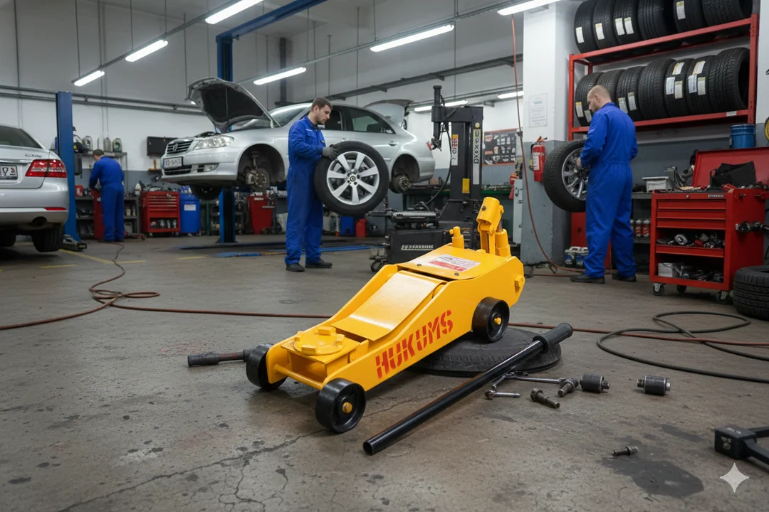 Hukums 3 Ton Trolley Hydraulic Jack HTJ03 – Heavy-Duty Car | Commercial Workshop Floor Jack, Durable, Smooth Lifting, Easy-to-Use. image 10