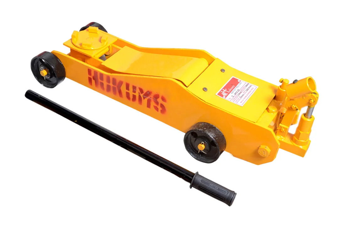 Hukums 3 Ton Trolley Hydraulic Jack HTJ03 – Heavy-Duty Car | Commercial Workshop Floor Jack, Durable, Smooth Lifting, Easy-to-Use. image 1