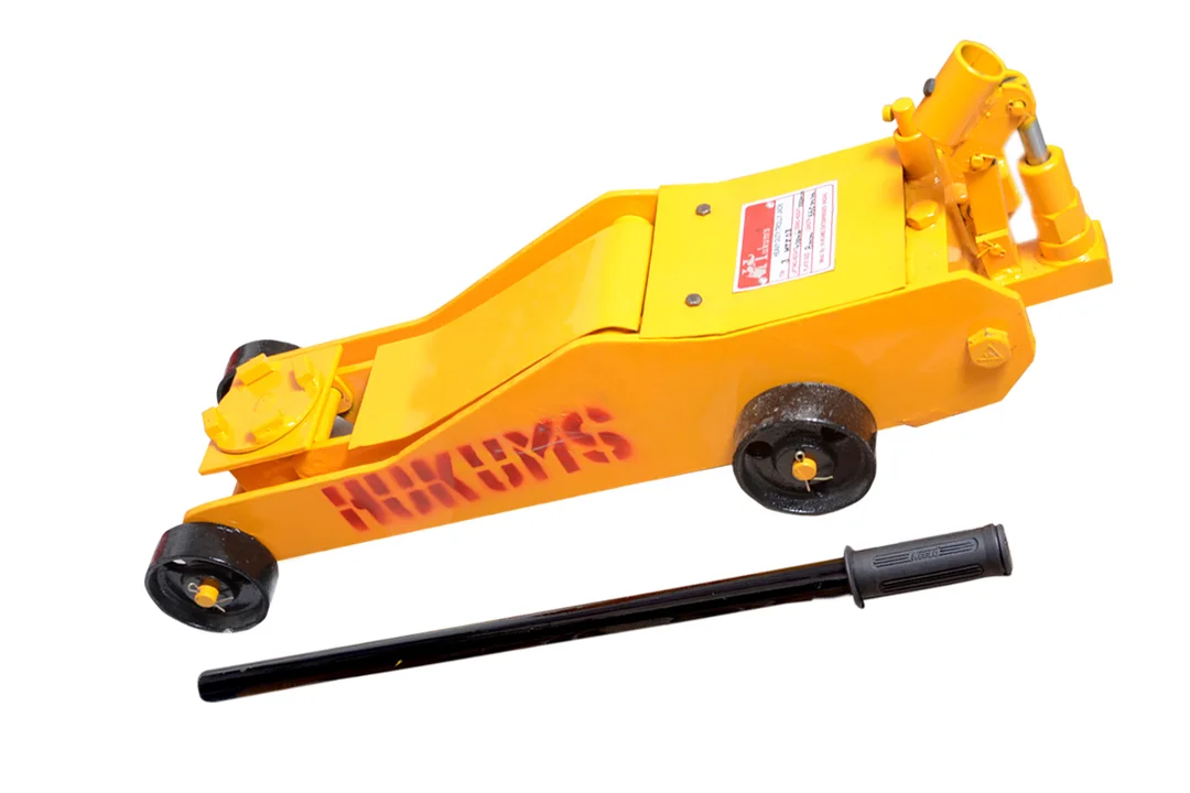 Hukums 3 Ton Trolley Hydraulic Jack HTJ03 – Heavy-Duty Car | Commercial Workshop Floor Jack, Durable, Smooth Lifting, Easy-to-Use. image 3