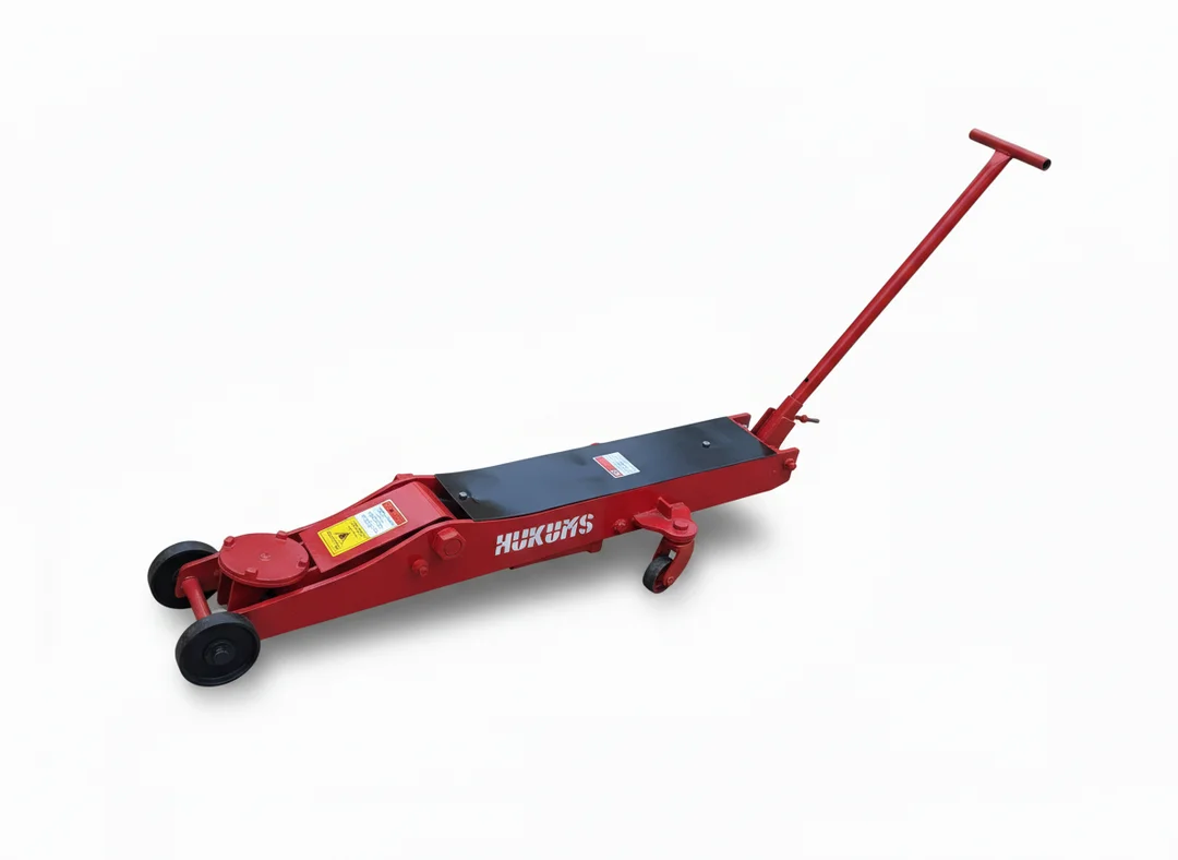 Hukums 15 Ton Heavy Duty Floor Trolley Jack with Oil Seal Kit 560 mm Max Lift Height for Trucks Buses Garage Workshops Vehicle Lifting Service Tools image 7