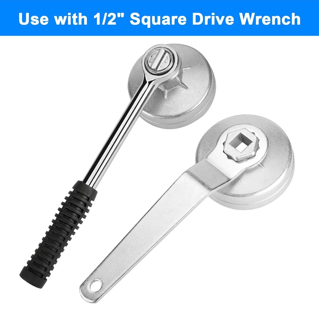 Hukums 23 pcs Cup Type Oil Filter Wrench Removal Socket Set for Car & Truck Maintenance | Durable High-Quality Tool for Easy Filter Removal image 2