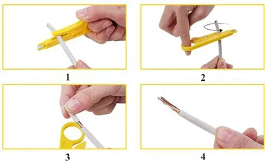 Hukums Multifunctional Modular Plug Crimping Tools For LAN Network Telephone Cable  thumbnail 3