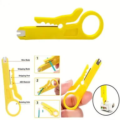Hukums Multifunctional Modular Plug Crimping Tools For LAN Network Telephone Cable  thumbnail 7