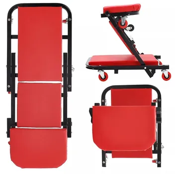 Hukums 40 Inch 2 In 1 Foldable Car Creeper Cum Stool For Workshop| Mechanical & Automobile Industry thumbnail 1