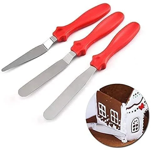 Cake Decorating 12-Piece Kit with 360° Rotating Turntable, Icing Spatulas & Scrapers | Professional Cake Tools for Buttercream, Fondant & Birthday Cakes image 2