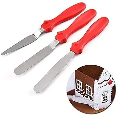 Cake Decorating 12-Piece Kit with 360° Rotating Turntable, Icing Spatulas & Scrapers | Professional Cake Tools for Buttercream, Fondant & Birthday Cakes thumbnail 1