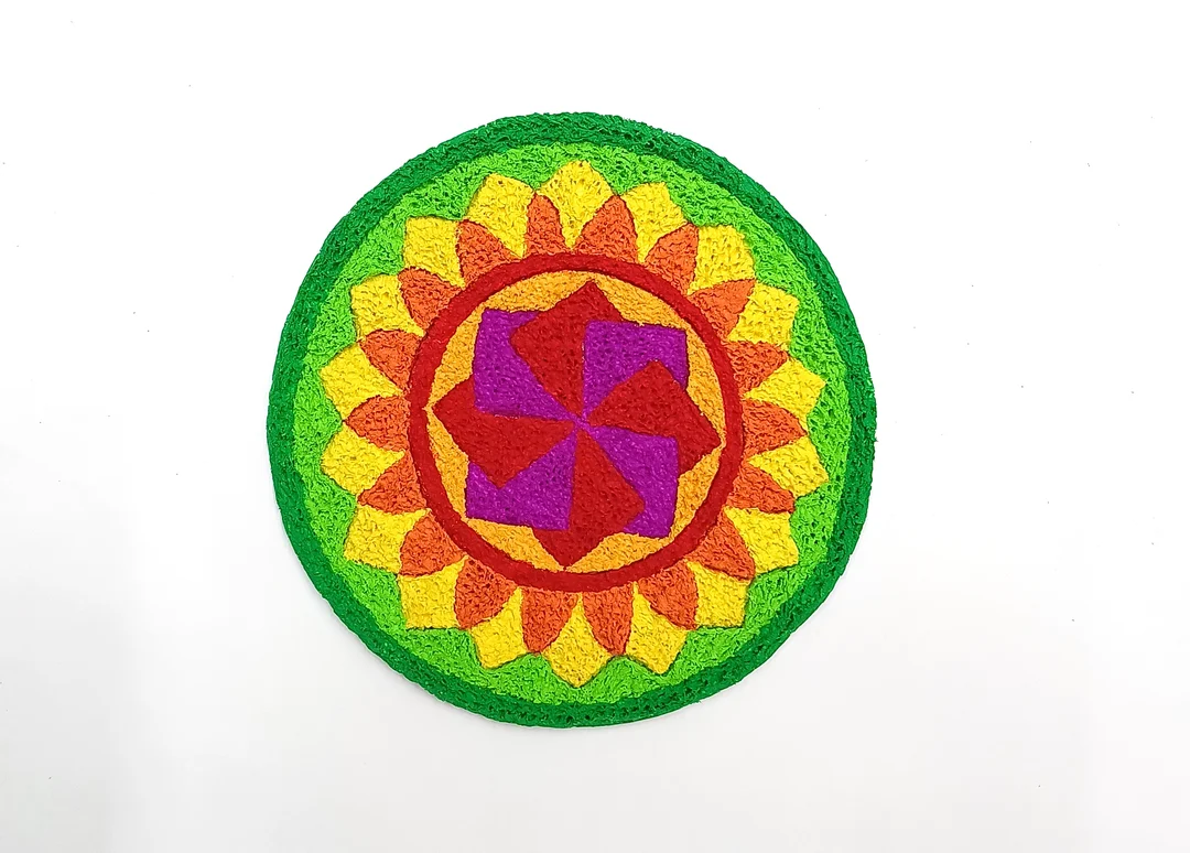 FeviCreate Paper Mache Diwali Rangoli Craft Activity Guide for Kids, Step-by-Step Instructions| Vibrant Tissue Colours, Easy Tools for Fun DIY Crafting Projects | Perfect for Diwali Celebration image 1
