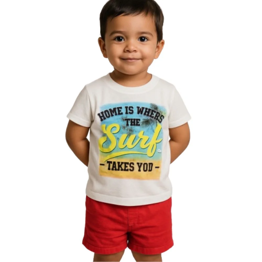 Boys Cotton Flock Print T-Shirt for Ages 1-7 Years | Soft & Comfortable Casual Wear image 4