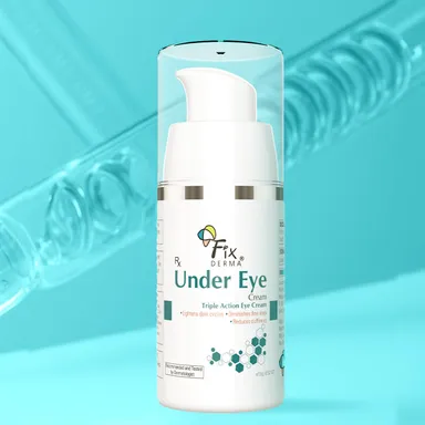Fixderma Under Eye Cream 15 g – Dark Circle, Puffiness & Fine-Line Control Triple Action Eye Cream, Paraben-Free Skin-Tightening Formula for Youthful Eyes India thumbnail 2