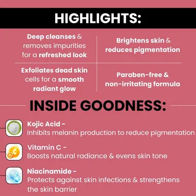 Ethiglo 200 ml Deep Cleansing Foam Face Wash |Daily Skin Cleanser Removes Dirt Oil Impurities for Healthy Soft Smooth Skin (All Skin Types) thumbnail 2