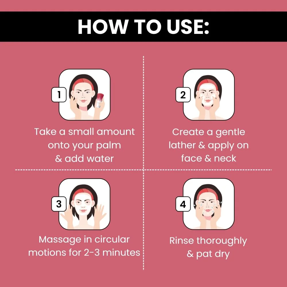Ethiglo 200 ml Deep Cleansing Foam Face Wash |Daily Skin Cleanser Removes Dirt Oil Impurities for Healthy Soft Smooth Skin (All Skin Types) image 6