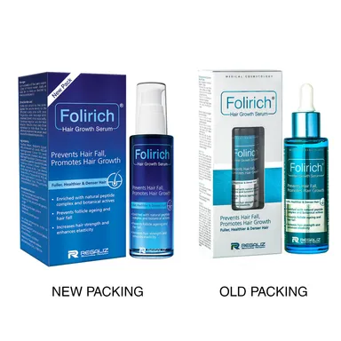 Folirich 60 mL Hair Growth Serum | Hair Fall Control & Scalp Strengthening Treatment for Fuller Thicker Healthy Hair (Men & Women) thumbnail 2