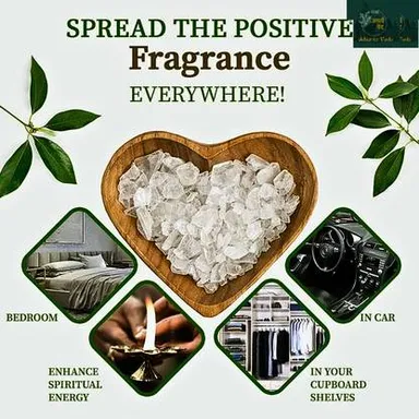 Shree Ganesha Bhimseni Camphor Tablets 100% Pure | Natural Kapoor for Pooja Hawan Aarti Meditation Aromatherapy Strong Fragrance thumbnail 2