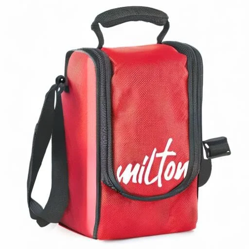 MILTON Tasty 4 Lunch Box – 4-Compartment Leak-Proof Stainless Steel Tiffin with Insulated Fabric Jacket (200 ml + 320 ml x2 + 500 ml) – Portable Office/College/Picnic Tiffin (Red) image 6