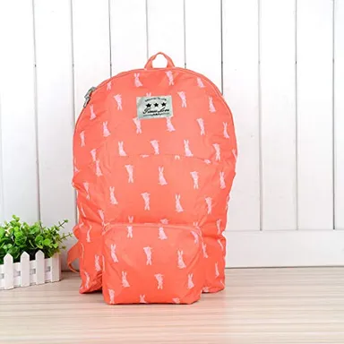 Style Homez OUTLANDER 22 L Ultralight Waterproof Foldable Travel & Hiking Backpack — Tangerine thumbnail 5
