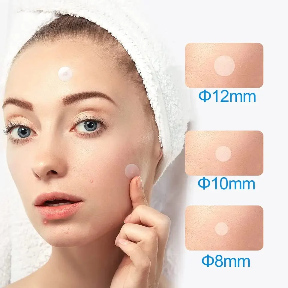 Invisible Hydrocolloid Pimple & Skin-Tag Patch Dots – 36-Pack Acne Spot Remover for All Skin Types (Face & Body) image 4