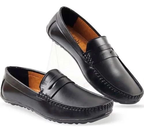 Anjali Men’s Premium Genuine Leather Loafers |Comfortable, Stylish Slip-On Shoes for Office & Casual Wear image 1