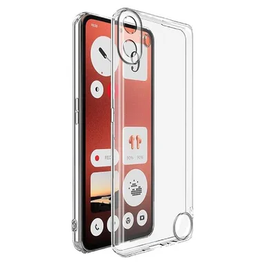 Inktree CMF by Nothing Phone 1 | Transparent Back Cover Slim Soft TPU | Clear Protective Shockproof Mobile Case for CMF Phone 1 thumbnail 0