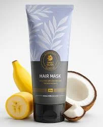Sweet Bliss Coconut Banana Hair Mask Deep Nourishing Hair Care Treatment Paraben Sulphate Free 100g image 2