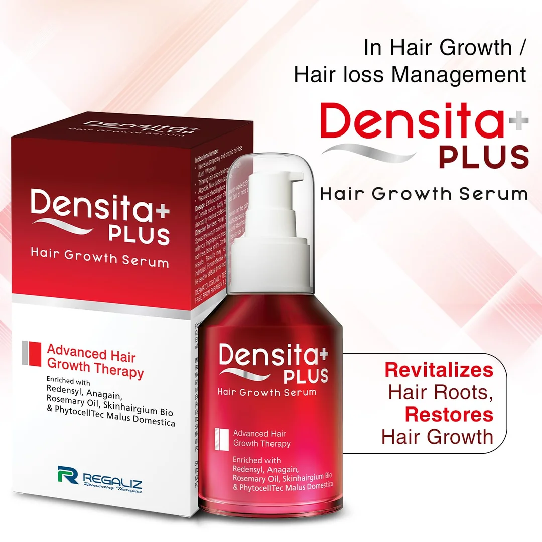 Regaliz Densita Plus Hair Growth Serum 60 ml |With Redensyl, Anagain & Rosemary Oil for Hair Fall Reduction, Strengthened Roots & Enhanced Hair Growth (Paraben-Free) image 3