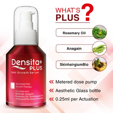 Regaliz Densita Plus Hair Growth Serum 60 ml |With Redensyl, Anagain & Rosemary Oil for Hair Fall Reduction, Strengthened Roots & Enhanced Hair Growth (Paraben-Free) thumbnail 5