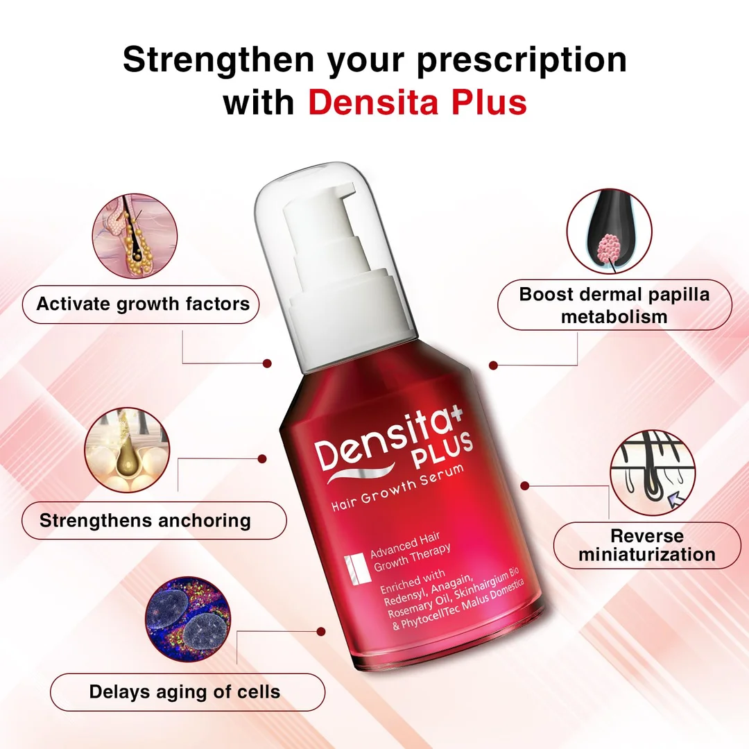Regaliz Densita Plus Hair Growth Serum 60 ml |With Redensyl, Anagain & Rosemary Oil for Hair Fall Reduction, Strengthened Roots & Enhanced Hair Growth (Paraben-Free) image 7