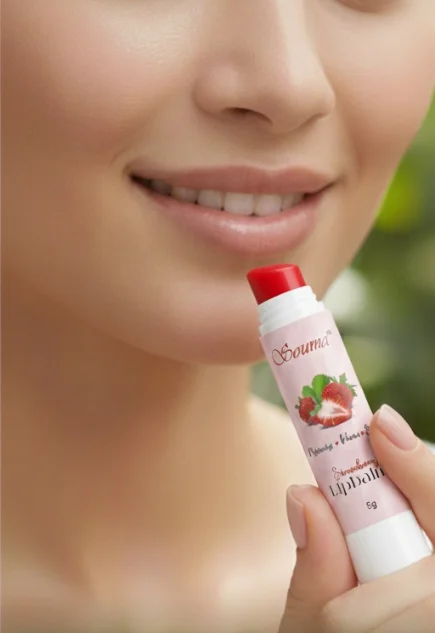 SOUMA Lip Balm for Dark Lips with Kojic Acid | Niacinamide – Lip Lightening, Pigmentation Treatment, SPF Protection for Smoker Lips image 2