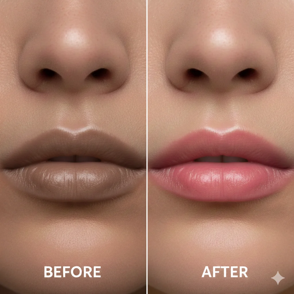 SOUMA Lip Balm for Dark Lips with Kojic Acid | Niacinamide – Lip Lightening, Pigmentation Treatment, SPF Protection for Smoker Lips image 3
