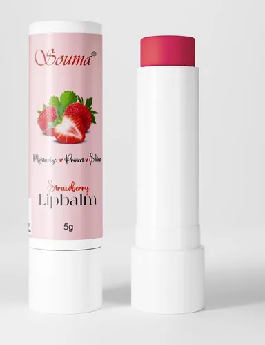 SOUMA Lip Balm for Dark Lips with Kojic Acid | Niacinamide – Lip Lightening, Pigmentation Treatment, SPF Protection for Smoker Lips 
