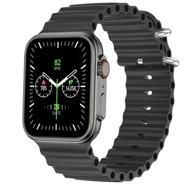 Fire-Boltt Edge 45.2mm Smartwatch with AMOLED Display Bluetooth Calling AI Voice Assistant Heart Rate SpO2 Fitness Tracker Dark Grey