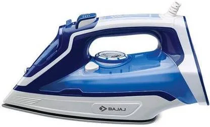 Bajaj ABS MX40C 2000 Watts Steam Iron | Anti Drip And Anti Scale Technology | 210Ml Water Tank | 360 Degree Swiwel Cord | Ceramic Soleplate | Vertical Ironing image 1