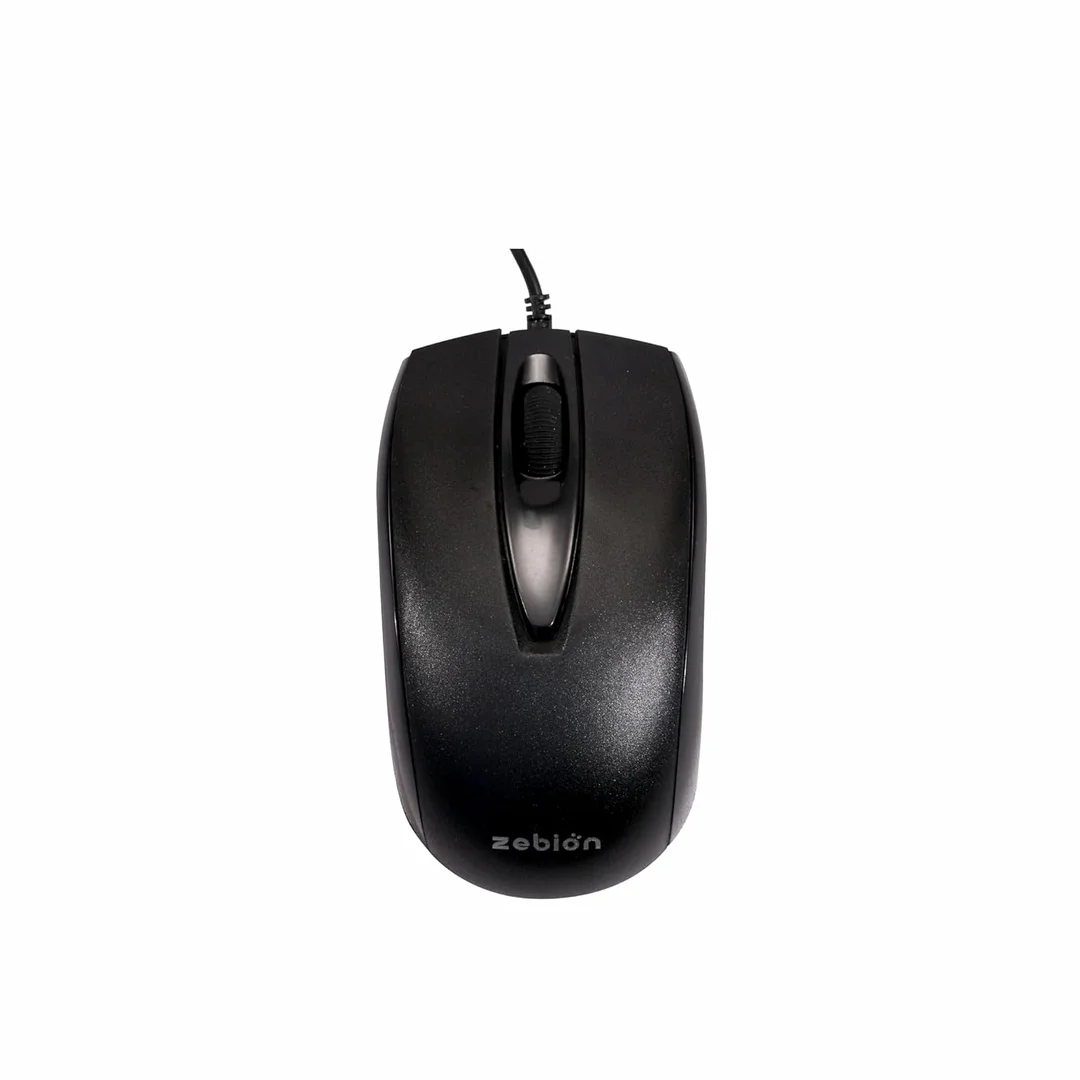 Zebion Z70+ USB Mouse 1200 DPI Ergonomic Optical Gaming Office Computer Mouse with 1.5M Cable, Smooth Low-Friction Movement, Comfy Palm Grip, Latest Technology, 3 Year Warranty image 1