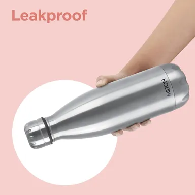 Milton Duo DLX 750ml Thermosteel Water Bottle, Vacuum Insulated, Leak Proof, 24-Hour Hot and Cold, ISI Certified, for Office, Gym, School, Silver Color thumbnail 6