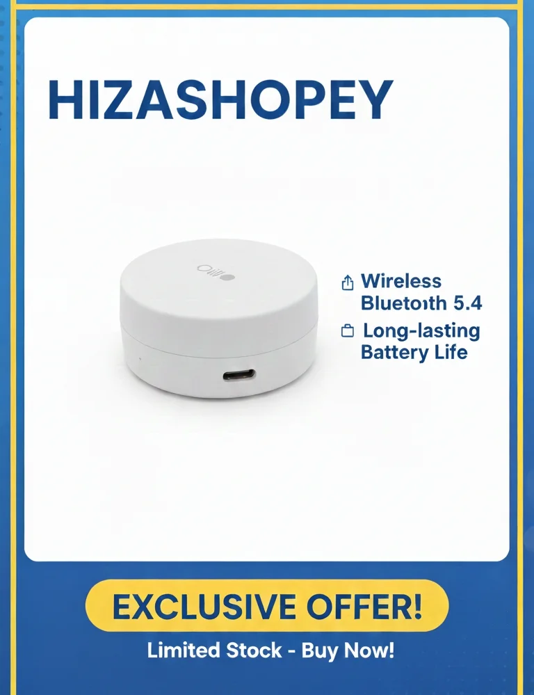 Hizaon True Wireless Earbuds with Charging Case, White | Clear Sound, Touch Control, Comfortable Fit, Bluetooth Headphones for Calls, Music, Sports, and Gaming |Wireless Earphones image 4