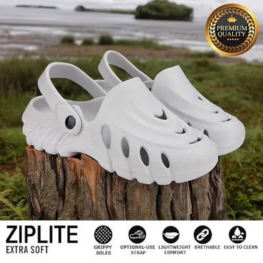 Men’s Lightweight Waterproof Clogs | Adjustable Back Strap | Cushioned Comfort Sole | Anti-Skid Casual Sandals for Daily Wear thumbnail 1
