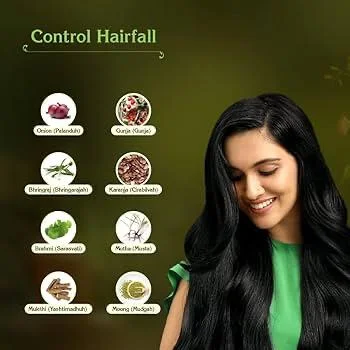 Chandrika Kachiya Enna Ayurvedic Hair Oil | Natural Greying Control| Hair Growth Promotion| Nourishing Scalp Treatment, Herbal Anti-Hairfall Oil for Stronger| Healthier Hair image 2