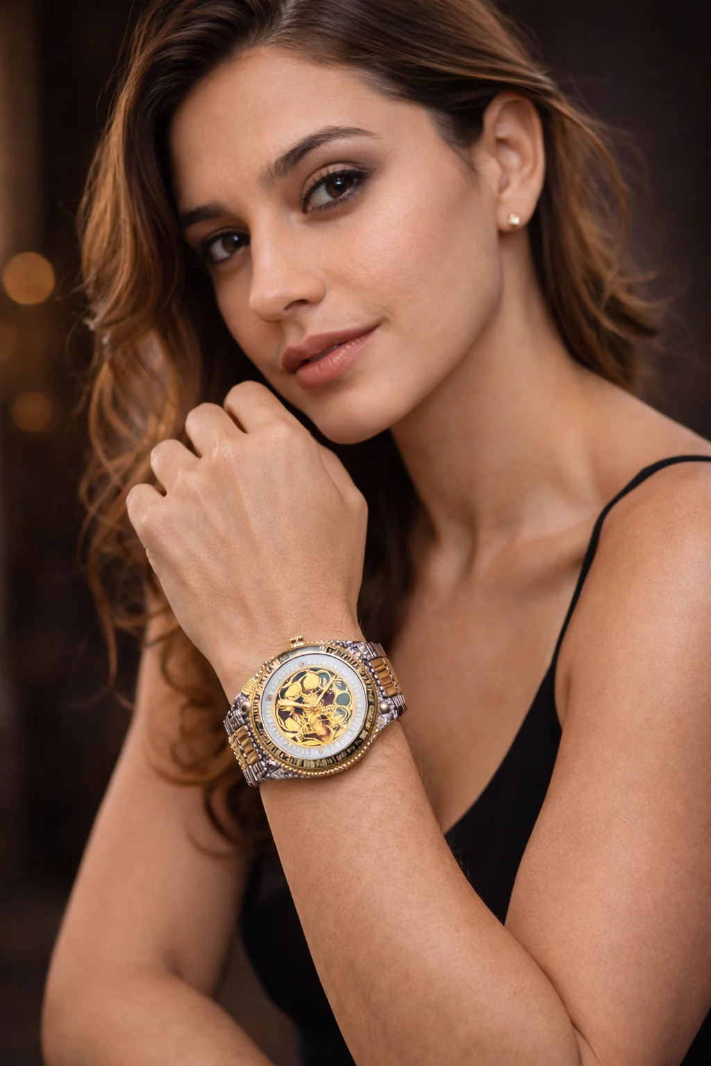 Forsining Automatic Mechanical Skeleton Watch for Men Open-Heart Gears Dial Transparent Case Back Self-Winding Analog Luxury Timepiece Stylish Wrist Watch No Battery Required image 5