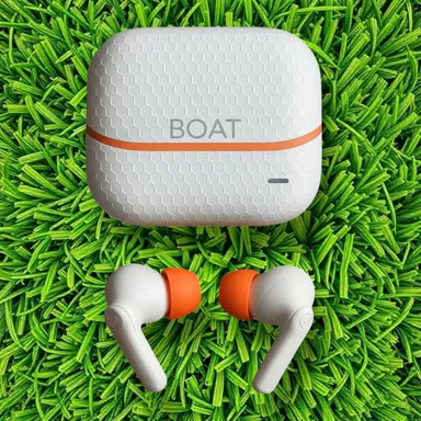 boAt Airdopes True Wireless Bluetooth Earbuds with HD Sound Touch Control Long Battery Backup Built-in Mic for Calls Music Gaming Daily Use thumbnail 0