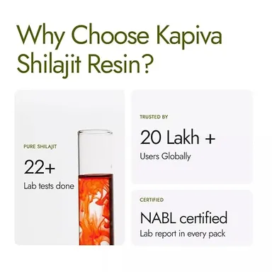 Kapiva Original Himalayan Shilajit Resin 10g | 250mg per Serving | 40 Ayurvedic Servings for Energy Endurance Vitality | Pure Herbal Shilajeet thumbnail 1