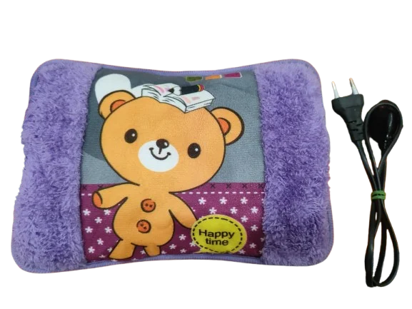 Electric Rechargeable Hot Water Pad 1L Gel Heating Bag for Pain Relief Back Knee Muscle Warmth Portable Heat Therapy Pad India image 1