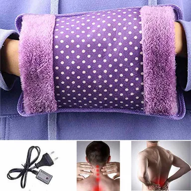 Electric Rechargeable Hot Water Pad 1L Gel Heating Bag for Pain Relief Back Knee Muscle Warmth Portable Heat Therapy Pad India thumbnail 2