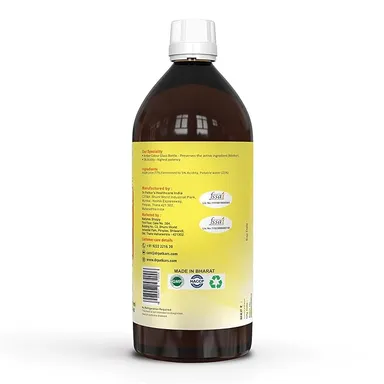 Dr Patkar's Apple Cider Vinegar with Mother Vinegar | Unfiltered & Undiluted | Suitable for Weight Loss & Improved Immunity With Mother 500ml thumbnail 2