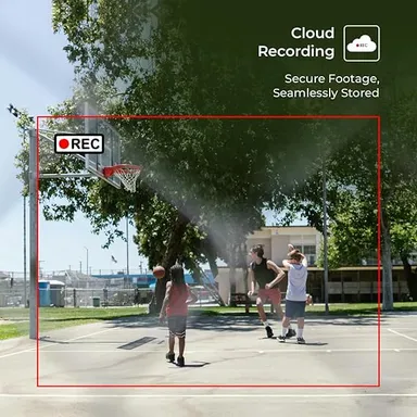 Trueview 3MP HD 4G SIM Pan Tilt Wireless CCTV Security Camera with Colour Night Vision, Two Way Talk, Motion Detection, Cloud Recording | 256GB SD Support for Indoor Outdoor Use thumbnail 3