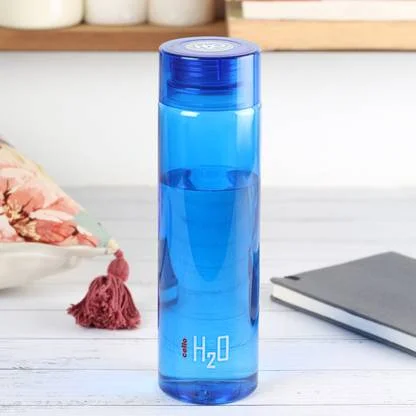 Cello H2O Plastic Fridge Water Bottle 1000 ml Leak Proof Lightweight BPA-Free Refrigerator Safe Durable Home Use Bottle India image 1