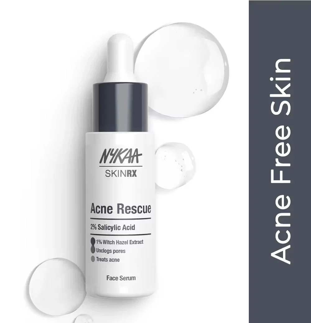 Face Serum for Acne Oily Skin 25ml | 2% Salicylic Acid BHA Acne Rescue Treatment|Blackhead Whitehead Pore Clarifying + Oil Control Serum image 1