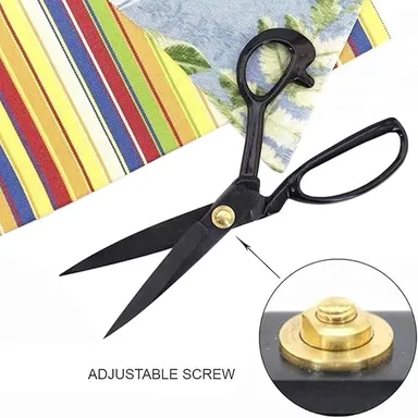 Premium Stainless Steel Multipurpose Scissors 6/7/8 Inch Ergonomic Grip Sharp Rust-Resistant Blades for Office School Home Craft Fabric Cutting India thumbnail 3