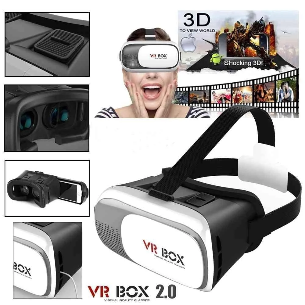 MOTOHUB VR BOX HD Virtual Reality Headset with Bluetooth Controller Universal Smartphone VR Goggles Compatible with iPhone Android | 3D VR Glasses for Movies Games TV Immersive Experience 4–6.5 inch image 4